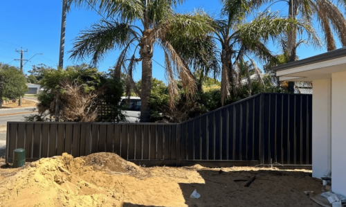 colorbond fencing and gates installation in Perth