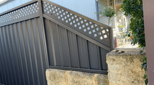 colorbond fencing and gates installation in Perth